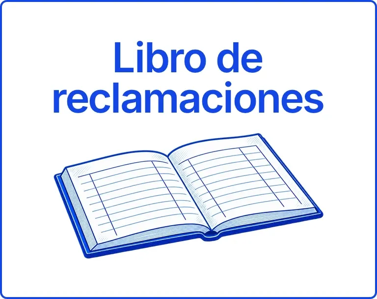 Libro de reclamaciones.